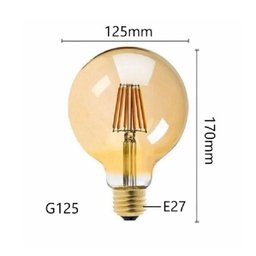 Pendente Corda Retro E27 – 1 Metro com Lampada Filamento - 6
