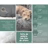 Cama Resistente para Cachorros Nuvem Veludo Gg 80x80:Cinza Escuro Veludo - 2
