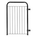 Ver imagem 2 de Módulo 1 Unidade para Cercado Pet em Aço Preto Altura 51cm