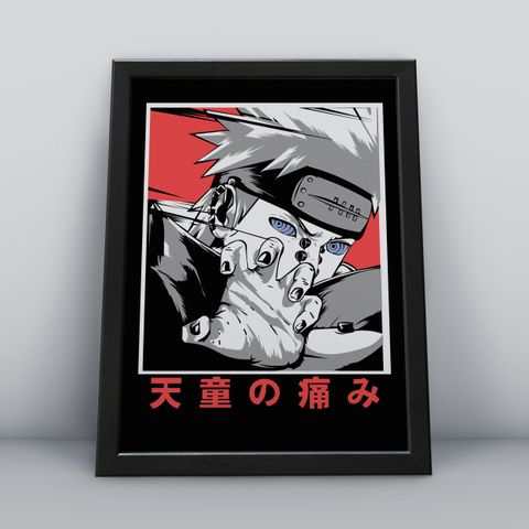 Quadros Decorativa de Parede para Quarto e Sala Tema Akatsuki Naruto Shippuden Sasuke Naruto Uzumaki