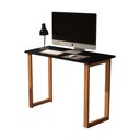 Ver imagem 2 de Escrivaninha Bahamas Mesa para Estudo Pés de Madeira Preto