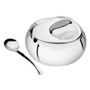 Ver imagem 5 de Kit para Farinha, Açúcar Porta Guardanapo e Paliteiro Tramontina Service em Aço Inox 14 Cm 2 Peç