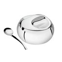 Ver imagem 3 de Kit para Farinha, Açúcar Porta Guardanapo e Paliteiro Tramontina Service em Aço Inox 14 Cm 2 Peç