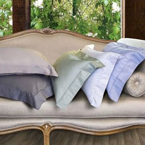 Capa de Edredom (Duvet) King 300 Fios Cordonê - Artelassê Azul Mediterrâneo