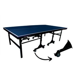 Tenis de Mesa Oficial 18mm Mdf Paredao em Ferro Tubular - 4