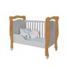 Berço Mini Cama Alvin Nature Cinza - 3