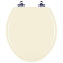 Ver imagem 1 de Tampa de Vaso Sanitário com Amortecedor Saveiro Pergamon (Bege Claro) para bacia Celite