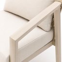 Ver imagem 6 de Conjunto Sofa Area Externa Corda Nautica Aluminio Shell Bege