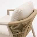 Ver imagem 3 de Conjunto Sofa Area Externa Corda Nautica Aluminio Shell Bege
