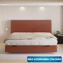 Ver imagem 3 de Cama Baú Casal Flutuante King Size Space Couro Ecológico Pu - Skybox
