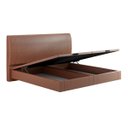 Ver imagem 7 de Cama Baú Casal Flutuante King Size Space Couro Ecológico Pu - Skybox