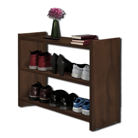 Sapateira P/ Hall de Entrada - Colorida (cor Amêndoa)