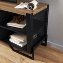 Ver imagem 2 de Conjunto Rack e Estante Industrial Sala Escritório Preto