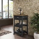 Ver imagem 2 de Carrinho auxiliar estética Ditália BA-130 cor:preto