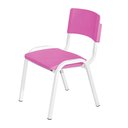 Ver imagem 2 de Jogo de Mesa Infantil Redonda com Organizador e com 4 Cadeiras Rosa/verde Água Resistentes