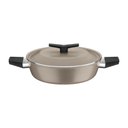 Ver imagem 1 de Arrozeira Tramontina Spezia Indução Alumínio Antiaderente Starflon Excellent Areia 24 Cm