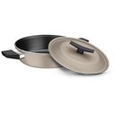 Ver imagem 5 de Arrozeira Tramontina Spezia Indução Alumínio Antiaderente Starflon Excellent Areia 24 Cm
