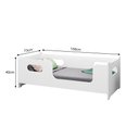 Ver imagem 3 de Cama Juvenil Master Branca MDF Solteiro para Quarto Infantil Criança Moderna Resistente Segura