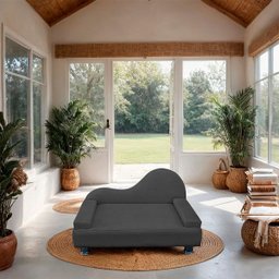 Caminha Divã Pet Cães e Gatos Grande Porte Suede - 2