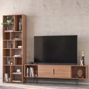 Ver imagem 1 de Conjunto Rack 220cm com Estante Industrial Freijo