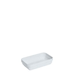 Travessa Cheff Retangular 250ml Mármore em Policarbonato Linha Profissional Cook VEM - 1