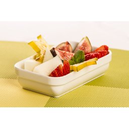 Travessa Cheff Retangular 250ml Mármore em Policarbonato Linha Profissional Cook VEM - 2