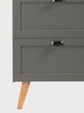 Ver imagem 7 de Gabinete para Banheiro e Espelho com LED 60cm Retro MDF Verde Milano - On Móveis