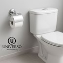 Ver imagem 3 de Porta Papel Higienico Papeleira Inox Universo Das Torneiras