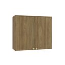 Ver imagem 1 de Armário Aéreo Cozinha Botanic 80cm 02 Portas M632 Kappesberg - Nogueira