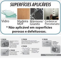 Suporte para Papel Higiênico Duplo Aço Cromado Fixação Adesiva Parede Utimil - 5
