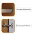Ver imagem 5 de Guarda Roupa Oregon 4 Portas e 2 Gavetas TCIL Cinamomo Off White