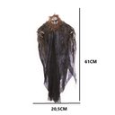 Ver imagem 3 de Caveira Zumbi Linconcom Roupa Preto 61cm