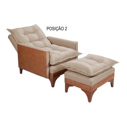 Poltrona Reclinável Munique Linho/courissímo 201/856 - 4