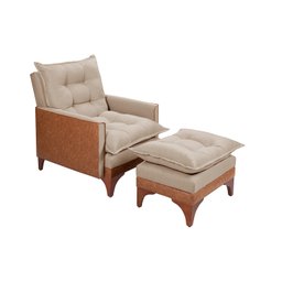Poltrona Reclinável Munique Linho/courissímo 201/856 - 2