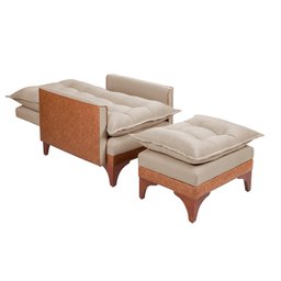 Poltrona Reclinável Munique Linho/courissímo 201/856 - 7