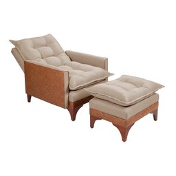 Poltrona Reclinável Munique Linho/courissímo 201/856 - 6