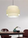 Ver imagem 5 de Lustre para Sala de Jantar Vivare Md-4396 Cúpula em Tecido 60cm