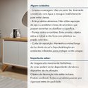 Ver imagem 2 de Buffet Vertex 3 Portas e 3 Gavetas 180 cm Naturalle/Off White - Mavaular