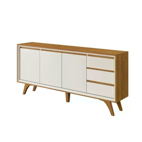 Buffet Vertex 3 Portas Cor:naturalle/off White