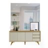 Buffet Vertex 3 Portas Cor:naturalle/off White - 11