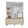 Buffet Vertex 3 Portas Cor:naturalle/off White - 7