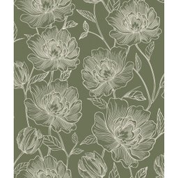 Papel De Parede Bobinex Atemporal -3800 Floral - 1