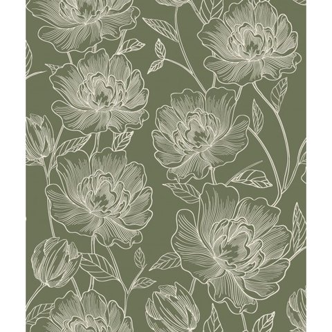 Papel De Parede Bobinex Atemporal -3800 Floral