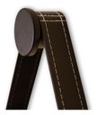 Ver imagem 1 de Espelho Redondo Adnet Iluminado Led Touch Alça 60cm Luxo - Preto Alça Preta Led 3000k