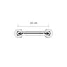 Barra Apoio de 30 Cm em Aço Inox Ø7/8" (25mm) Ba78/3 - 3