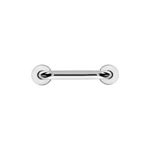Barra Apoio de 30 cm em aço Inox ø7/8" (25mm) Ba78/3