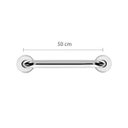 Ver imagem 3 de Barra Apoio de 50 cm em Aço Inox Ø7/8" (25mm) BA78/5 Prata/Cromado Astra
