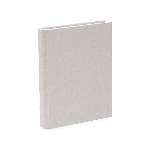 Livro-caixa em Mdf com Revestimento em Linho
