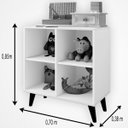 Ver imagem 4 de Estante Infantil Organizadora 4 Nichos J&A Móveis