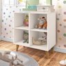 Estante Infantil Organizadora 4 Nichos J&A Móveis - 1